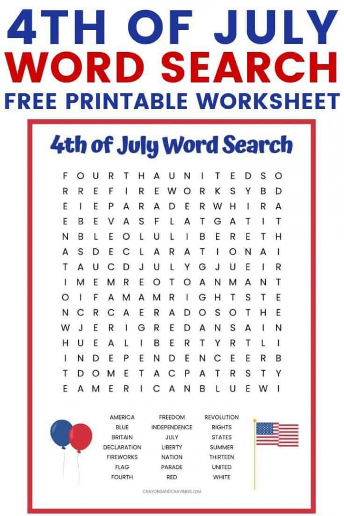 32 Fourth Of July Worksheets 27