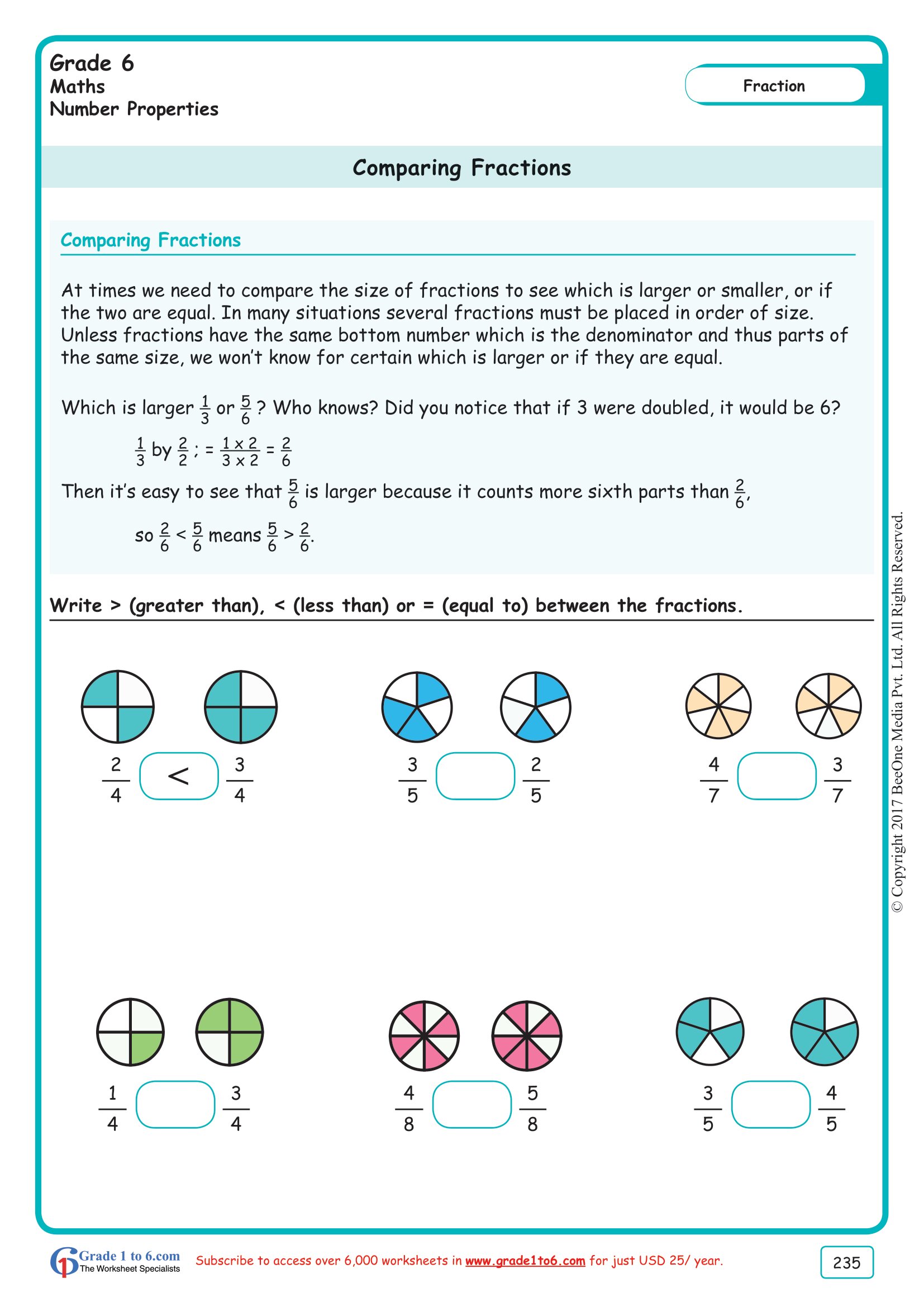 32 Fraction Worksheets 6Th Grade 28