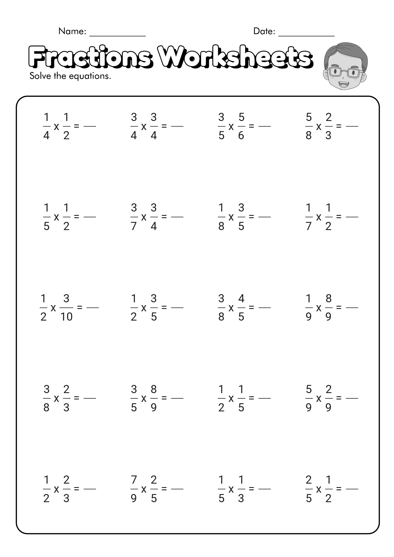 32 Fraction Worksheets 6Th Grade 30