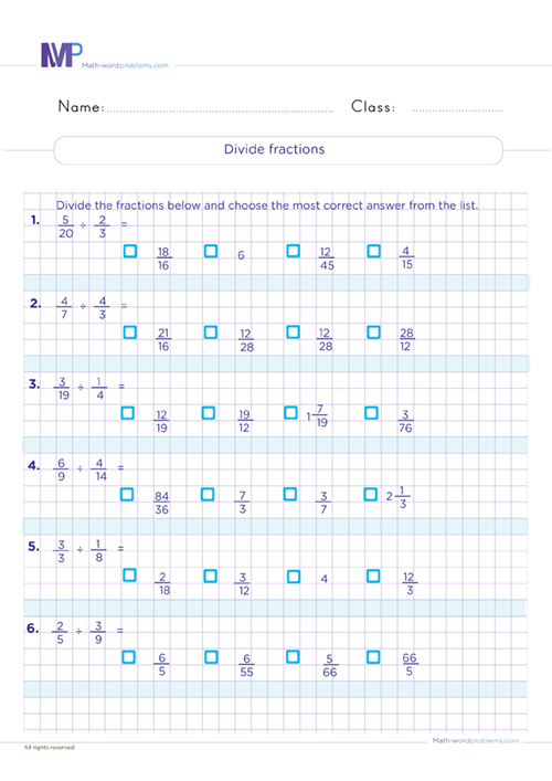 32 Fraction Worksheets 6Th Grade 31