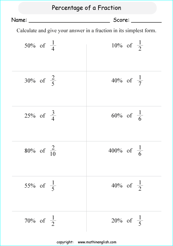 32 Fraction Worksheets 6Th Grade 33