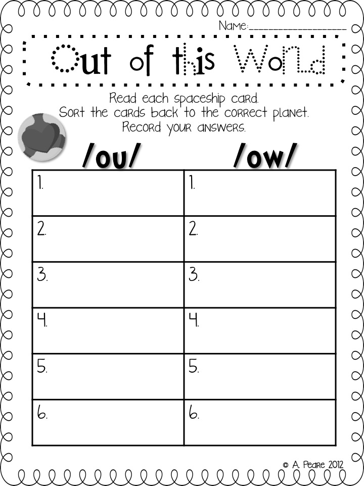 32 Ou And Ow Worksheets 16