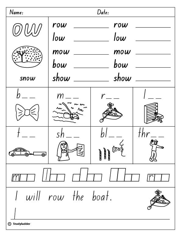 32 Ou And Ow Worksheets 23