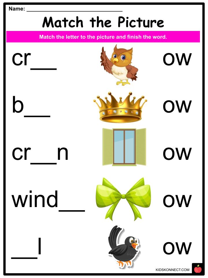 32 Ou And Ow Worksheets 8