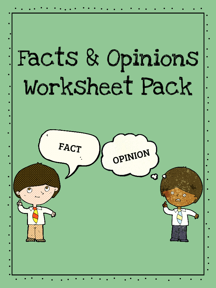 51 Fact Vs Opinion Worksheets 4