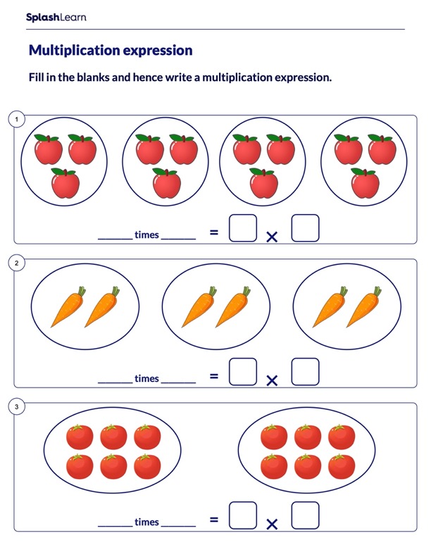 55 Free Multiplication Facts Worksheets 21