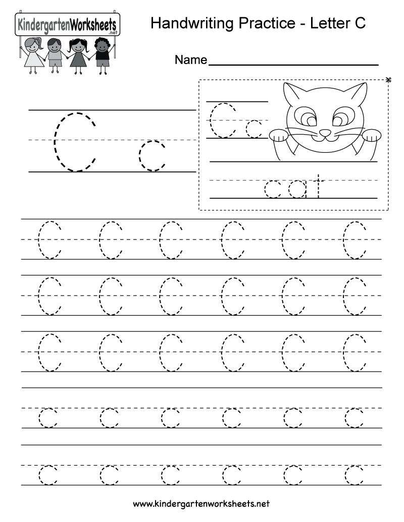 55 Worksheets For Letter C 12