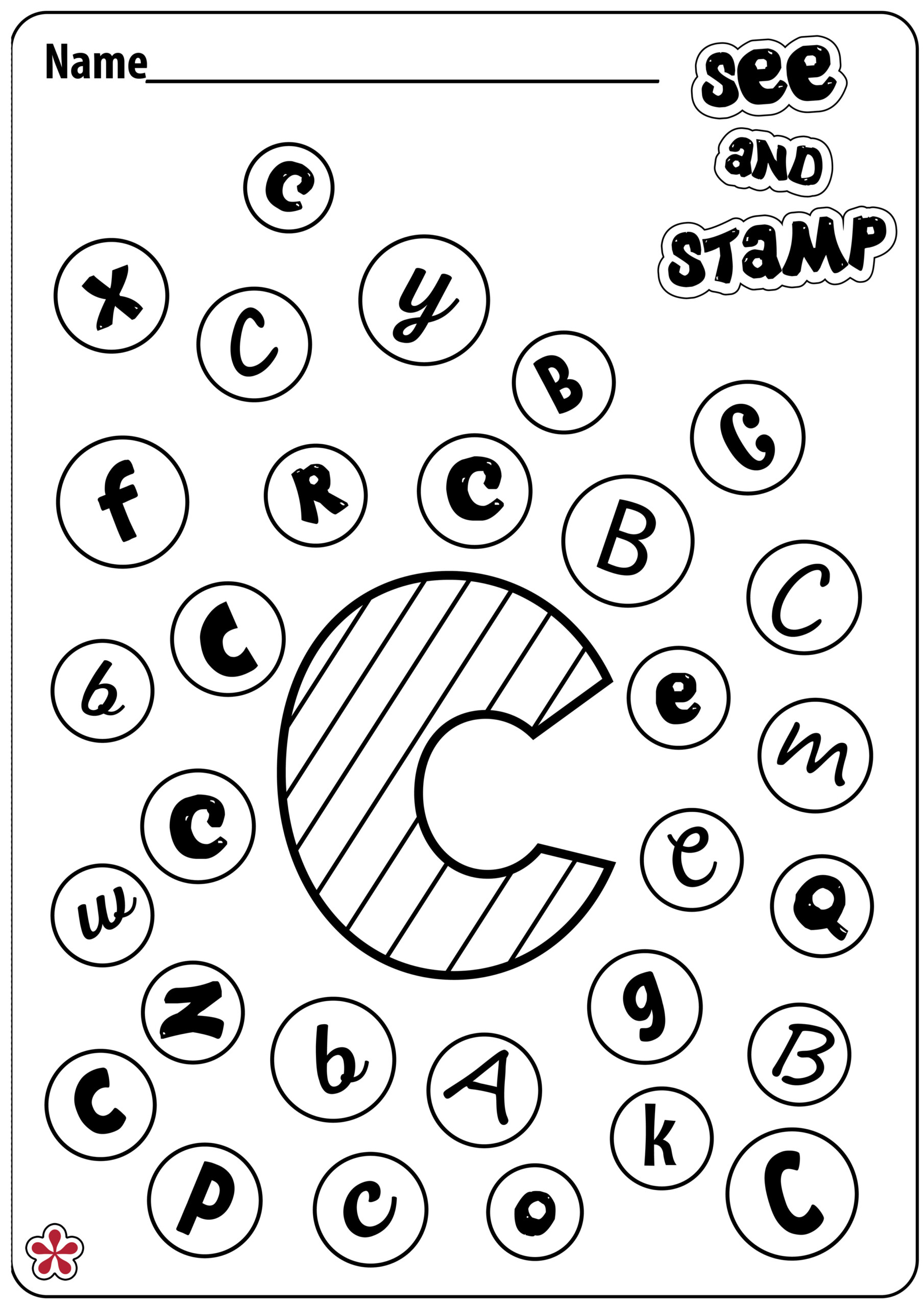 55 Worksheets For Letter C 3