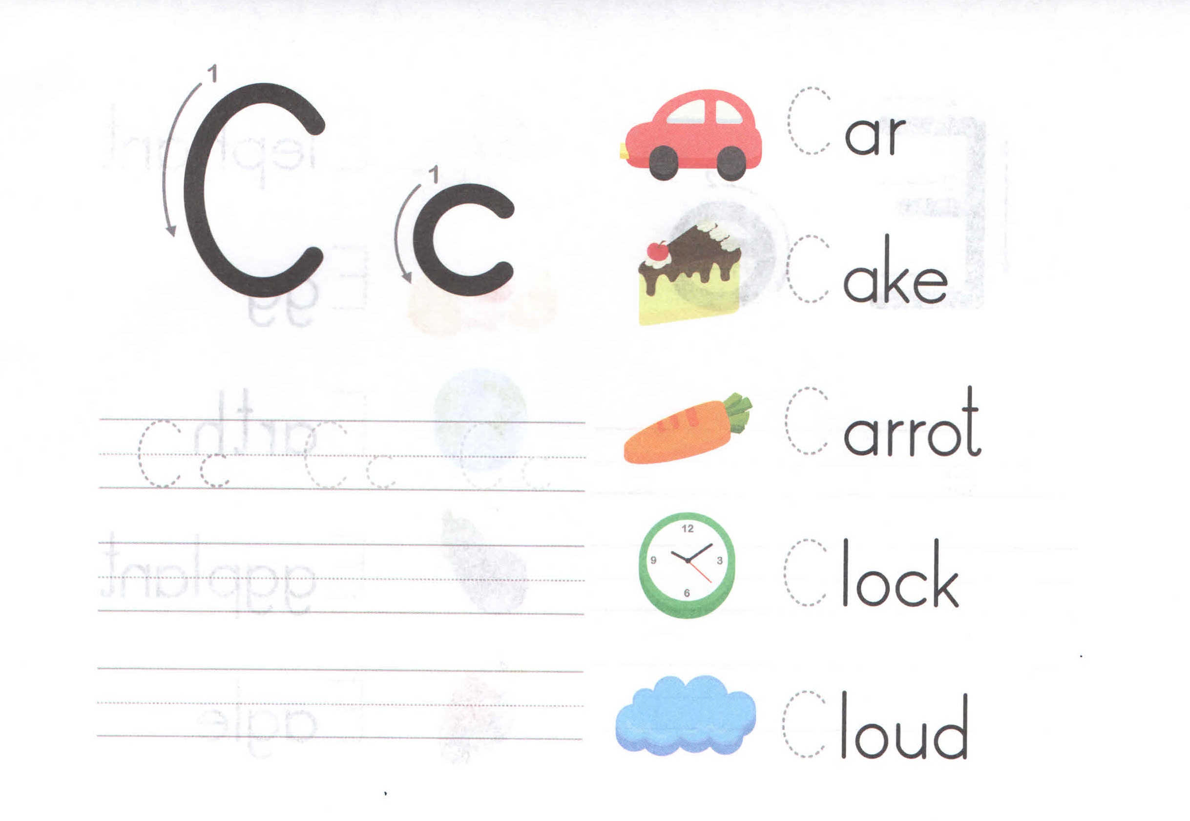 55 Worksheets For Letter C 32