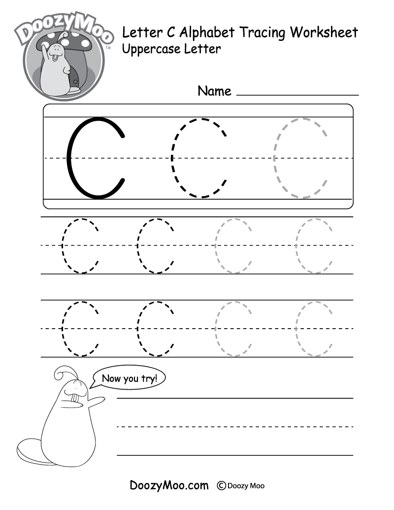 55 Worksheets For Letter C 38