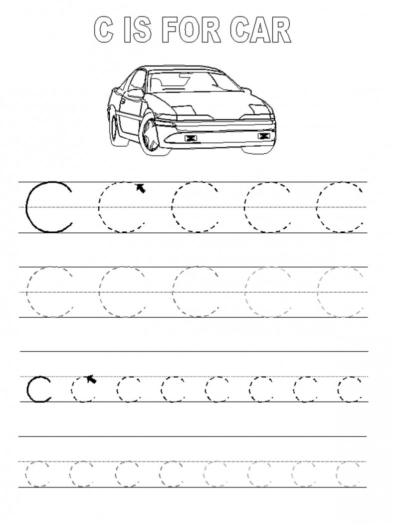 55 Worksheets For Letter C 44