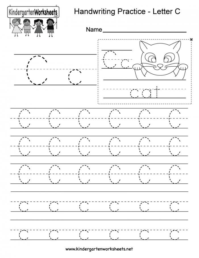 55 Worksheets For Letter C 67