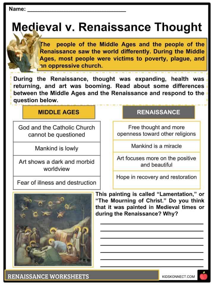 56 Italian Renaissance Worksheet Pdf 13