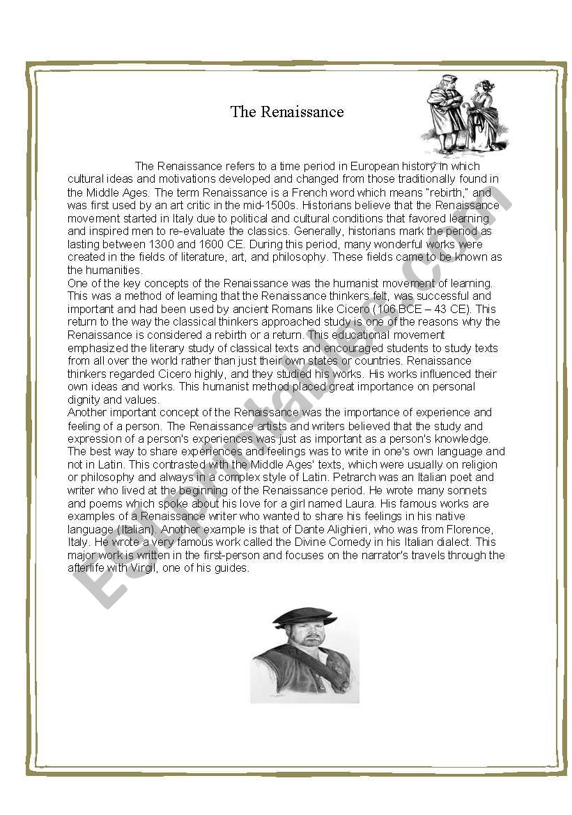 56 Italian Renaissance Worksheet Pdf 50