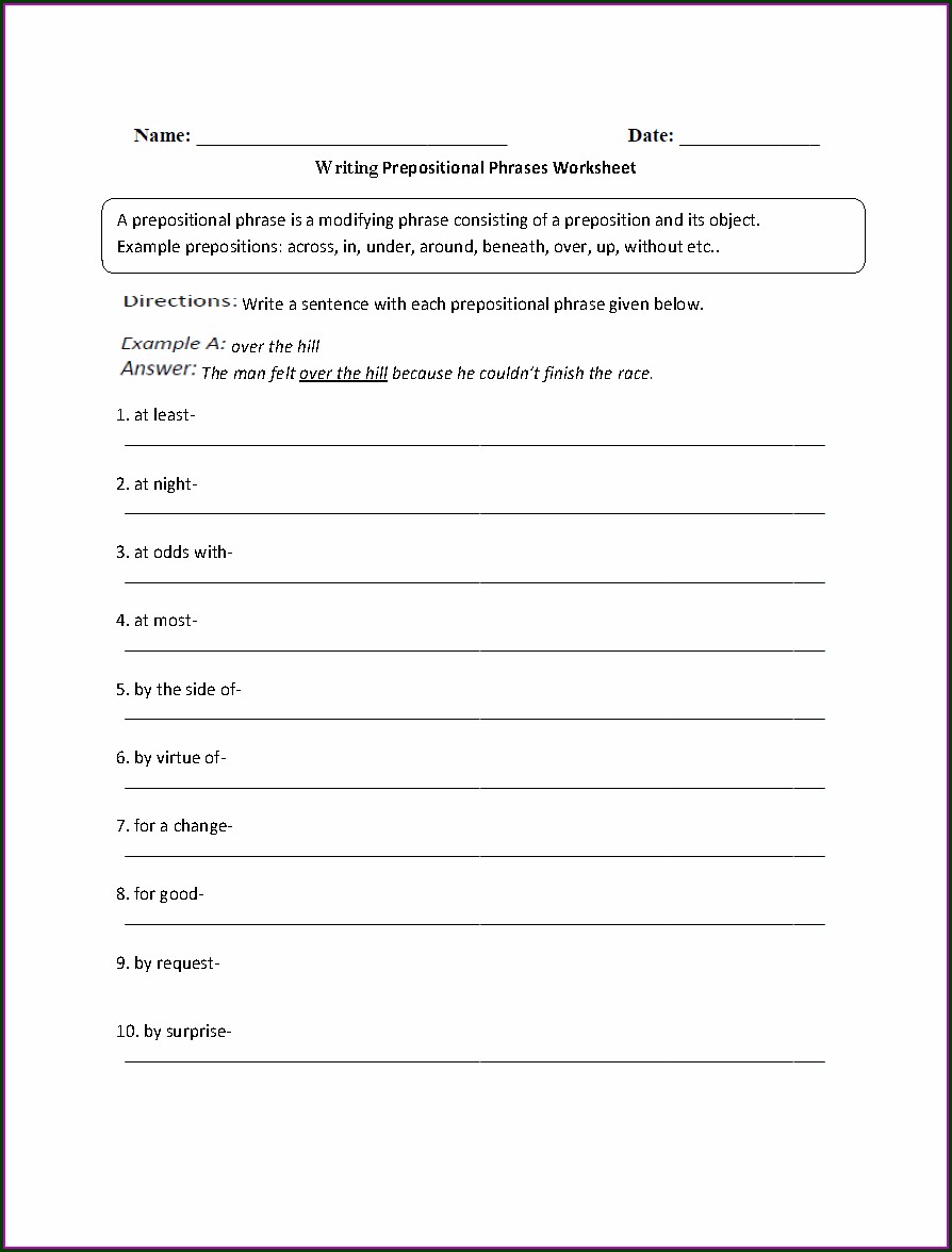 58 Writing Expressions Worksheet Pdf 15