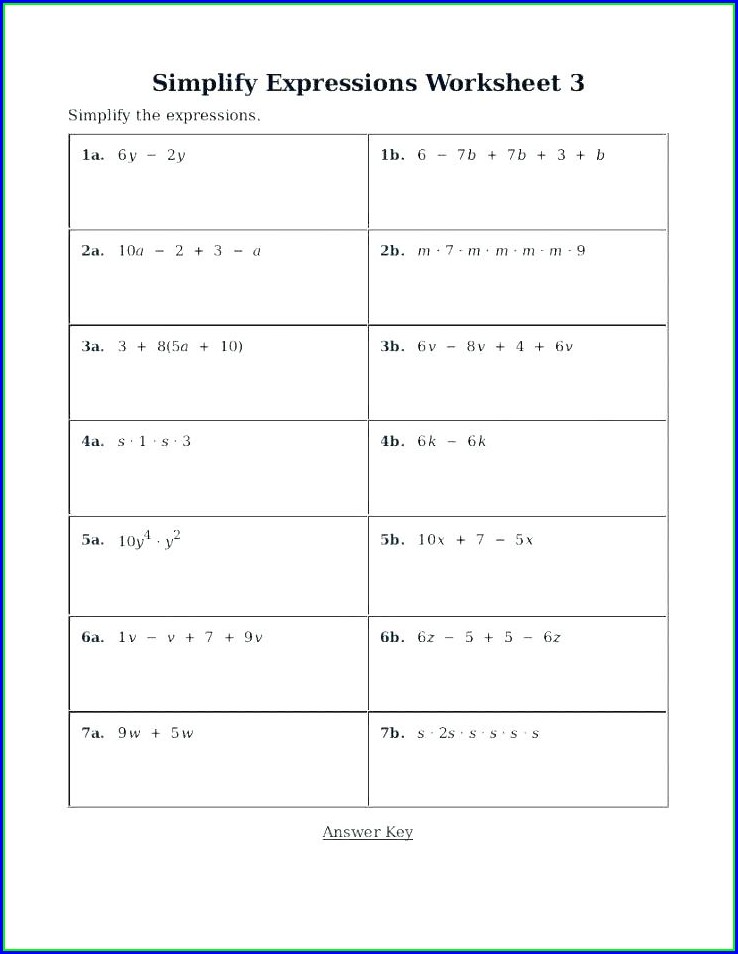 58 Writing Expressions Worksheet Pdf 29