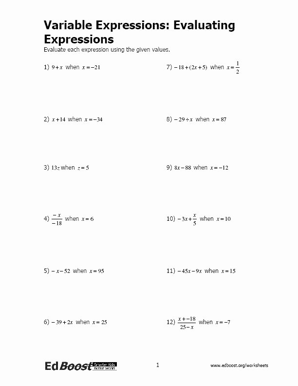 58 Writing Expressions Worksheet Pdf 30