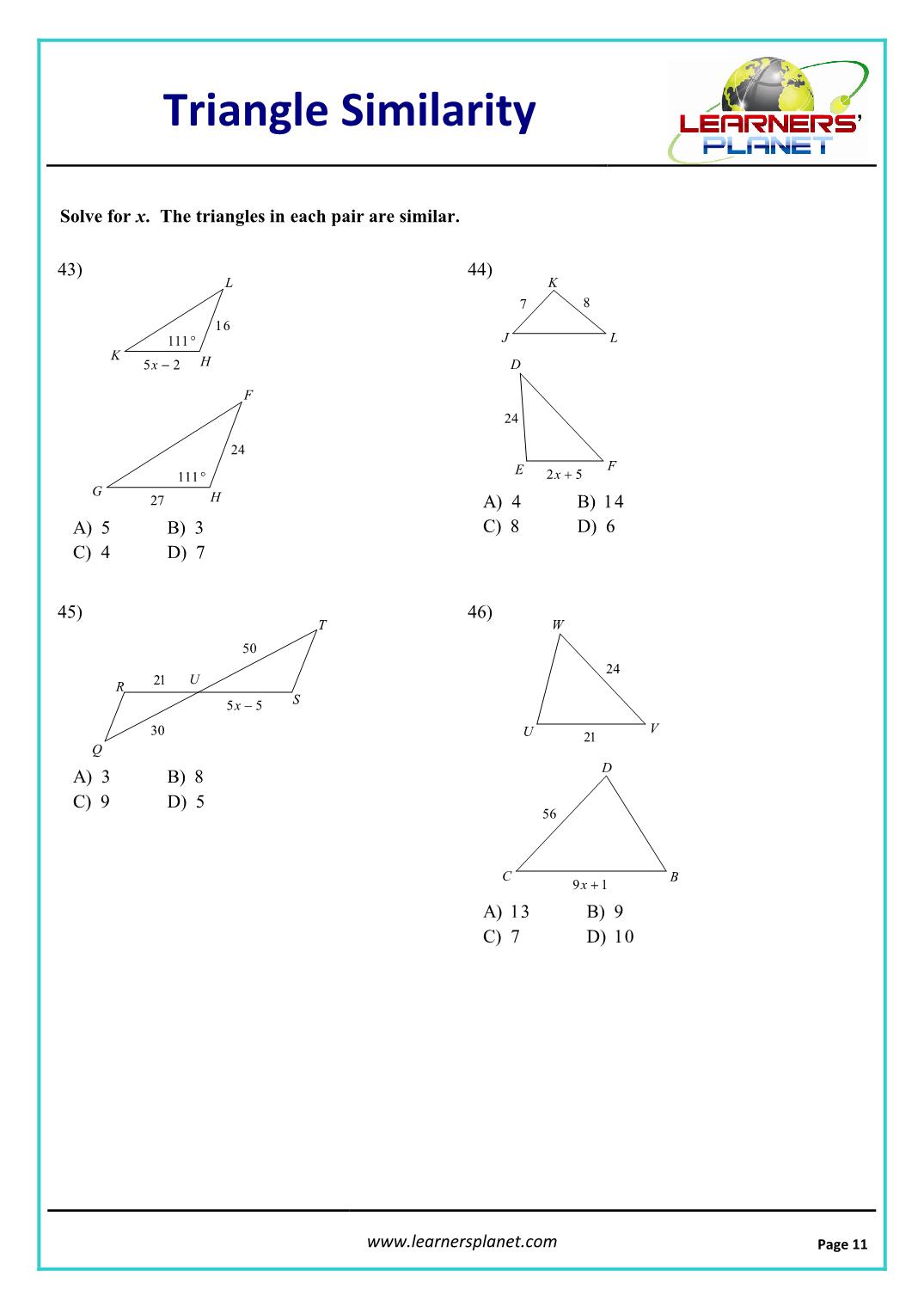 59 Similar Figures Worksheet Pdf 23