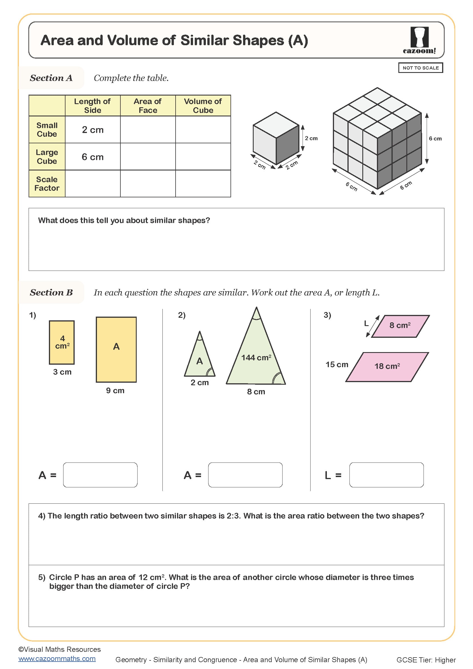 59 Similar Figures Worksheet Pdf 34