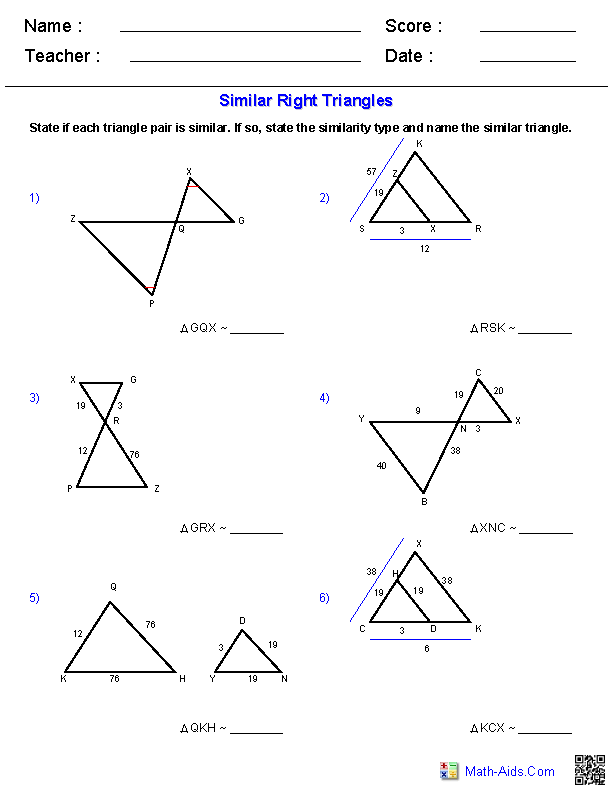 59 Similar Figures Worksheet Pdf 4