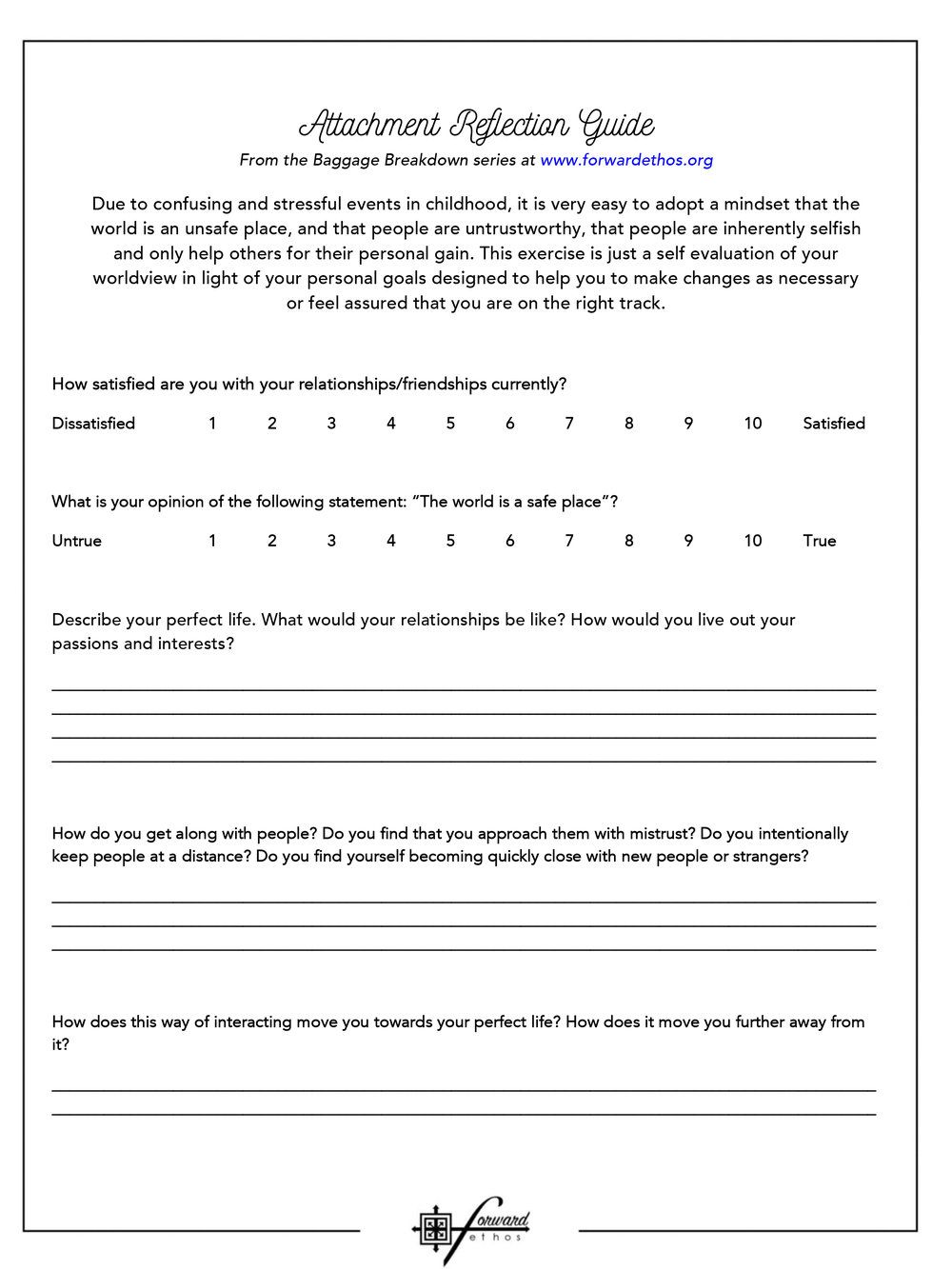 60 Printable Attachment Theory Worksheets 28