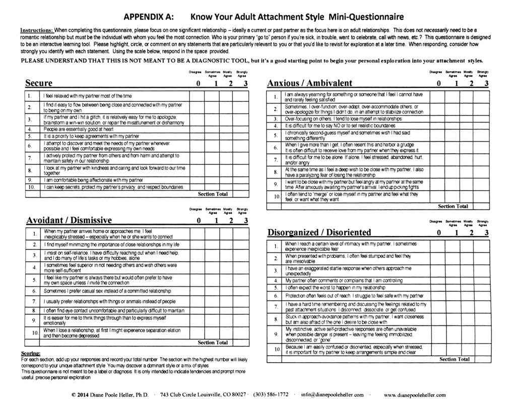 60 Printable Attachment Theory Worksheets 38