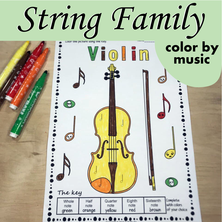 60 The String Family Worksheet 30