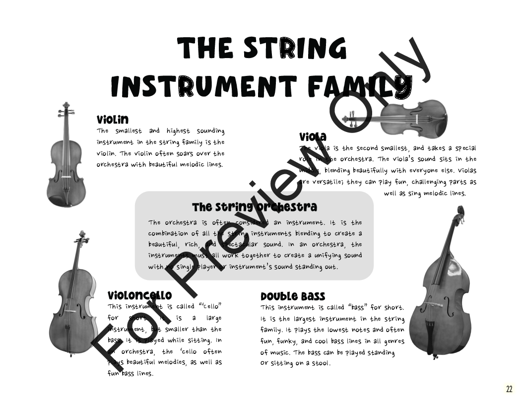 60 The String Family Worksheet 51