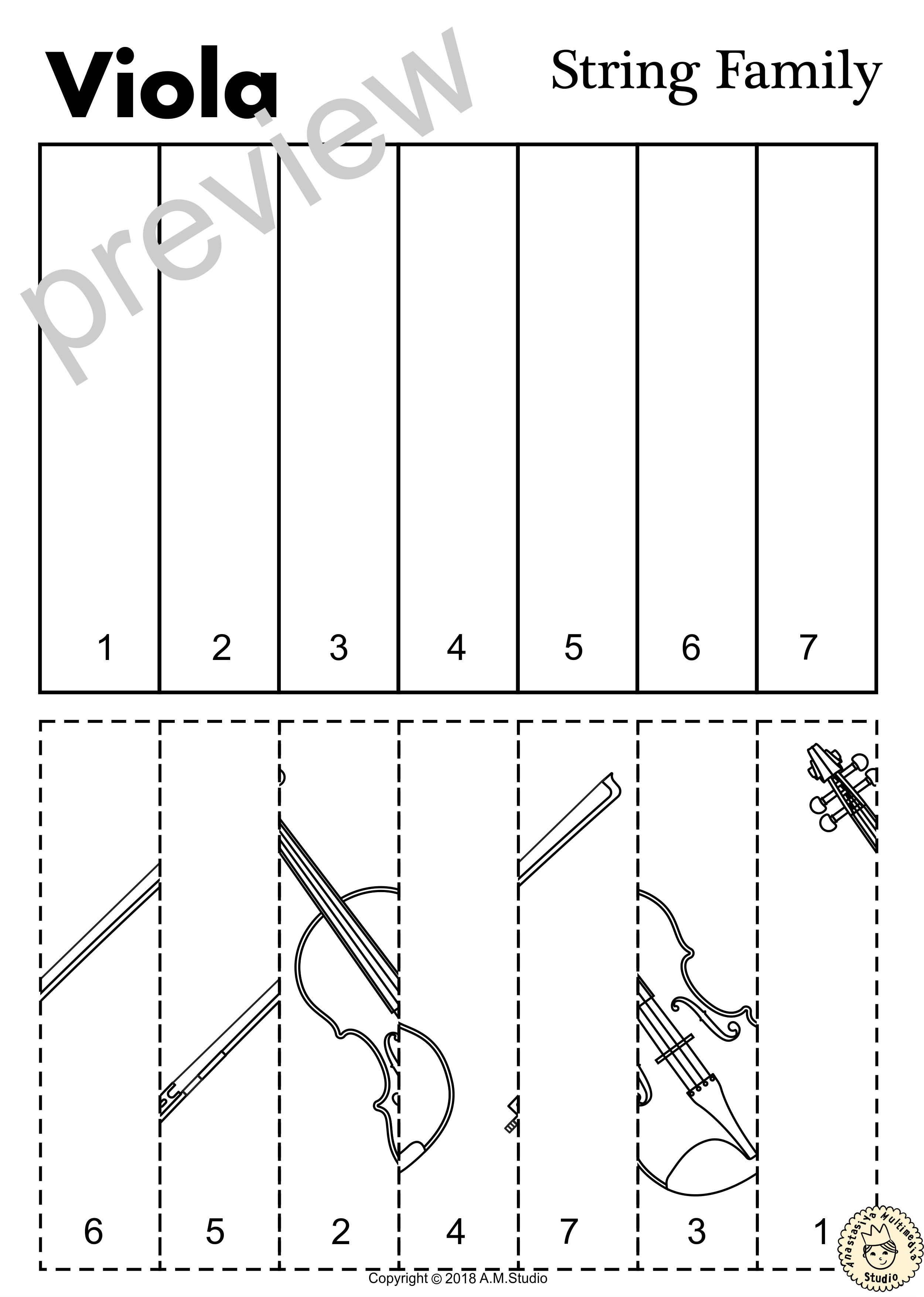 60 The String Family Worksheet 53