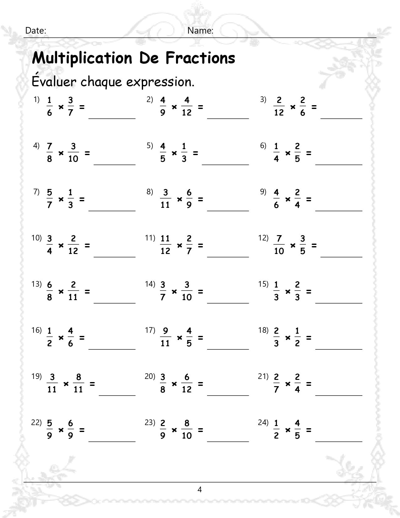 62 Adding Subtracting Fractions Worksheets 23