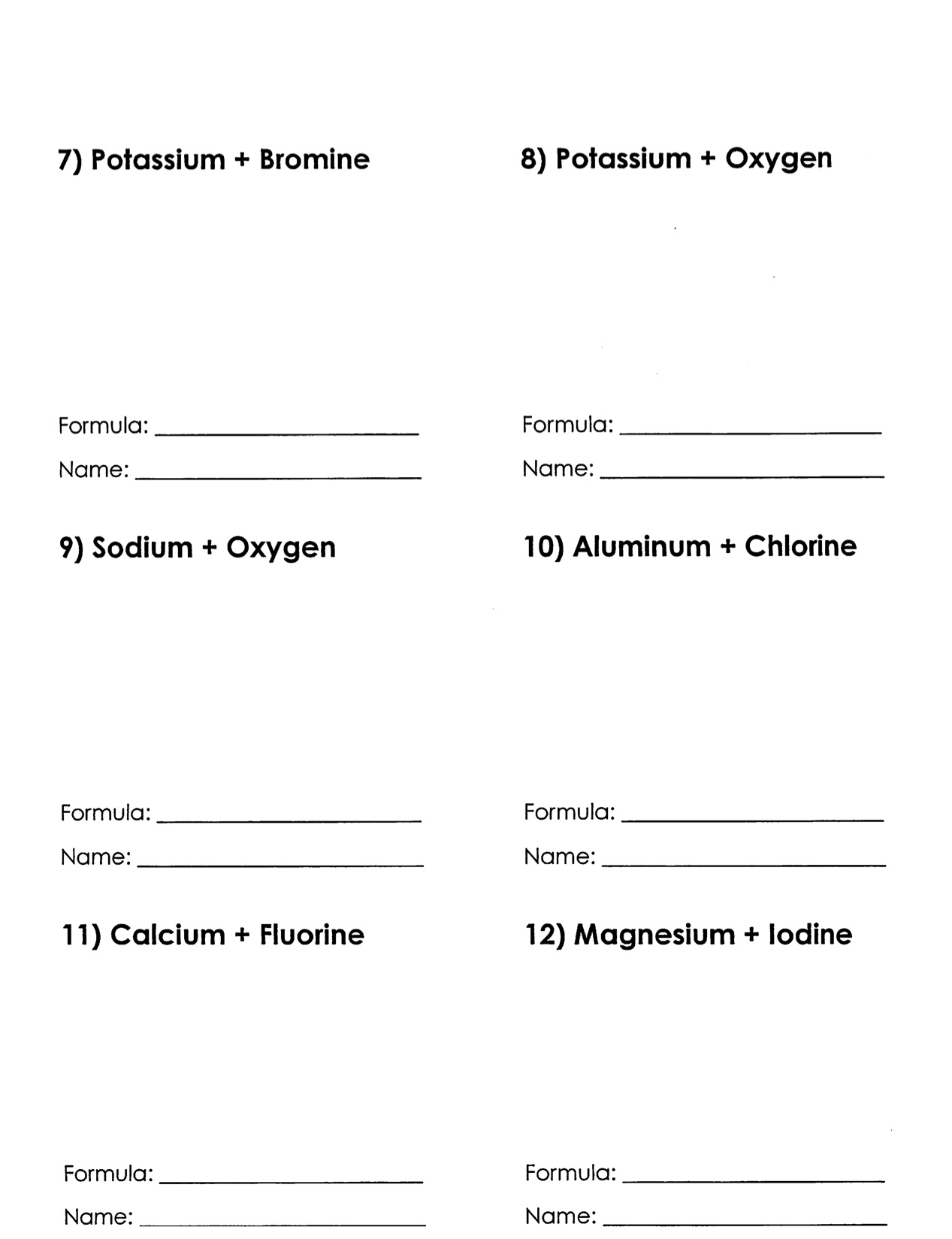 62 Ionic Bonds Worksheet Answers 57