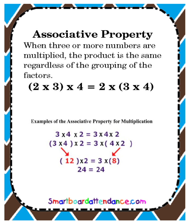 62 Multiplication Associative Property Worksheets 43