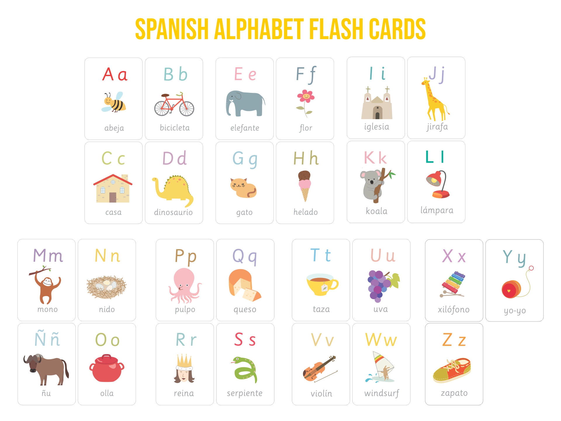 63 Alphabet In Spanish Worksheet 18