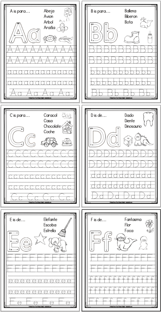 63 Alphabet In Spanish Worksheet 21