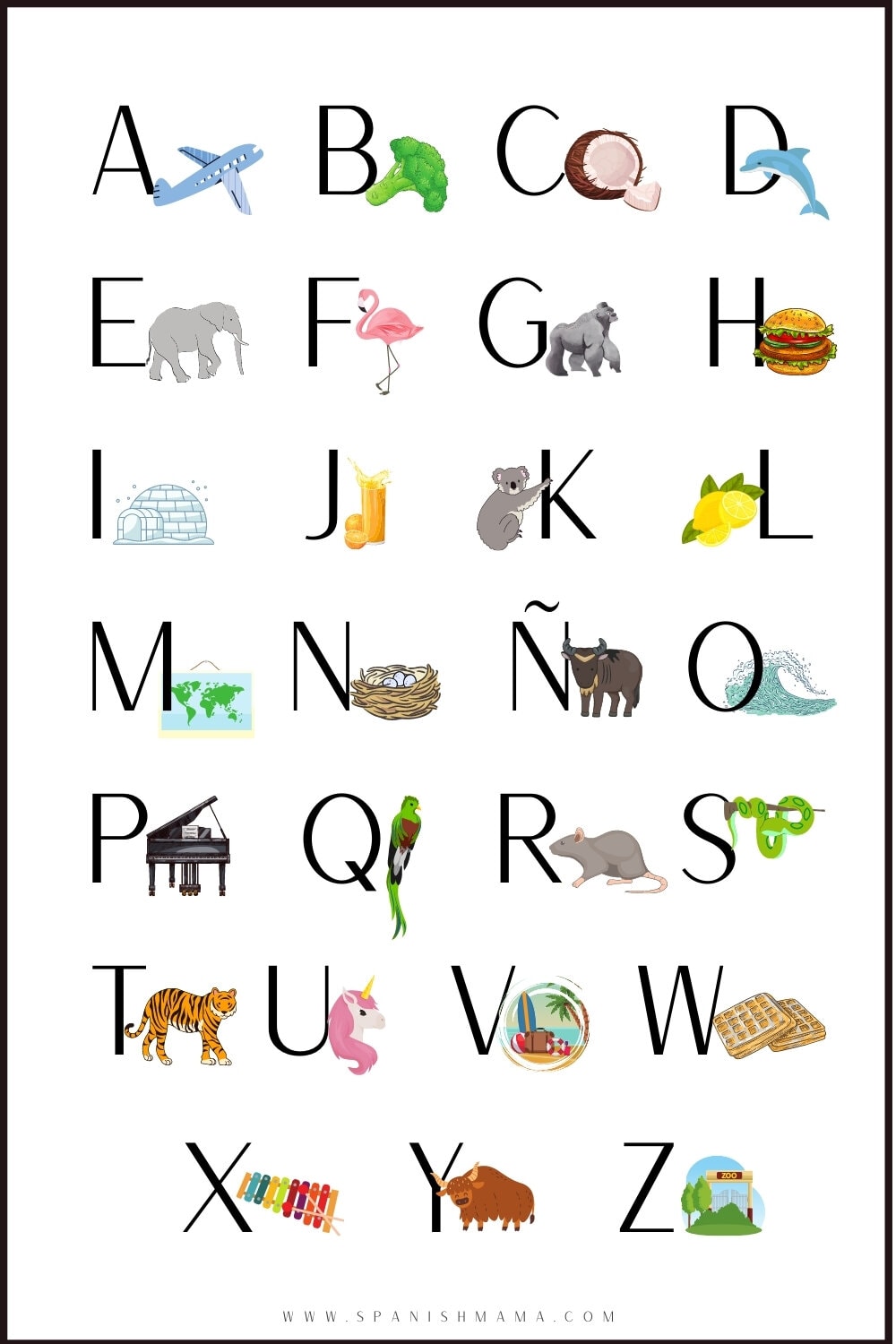 63 Alphabet In Spanish Worksheet 31