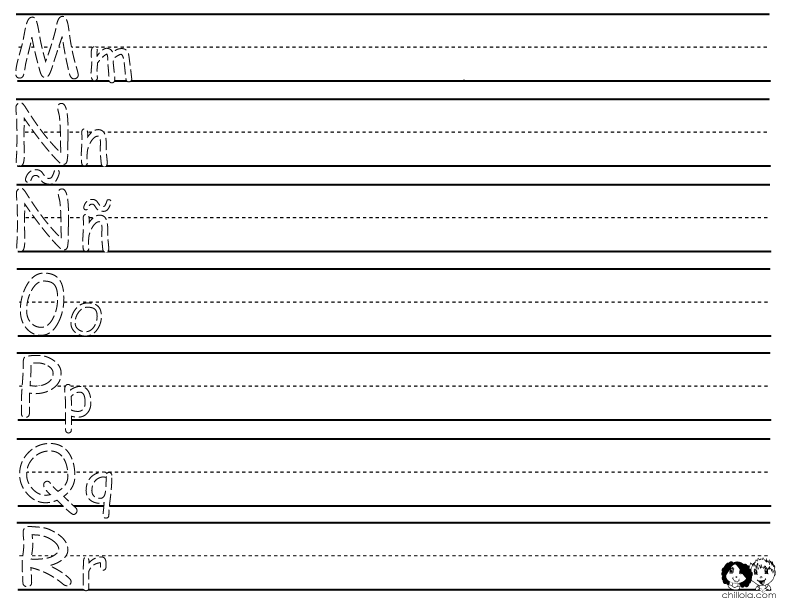 63 Alphabet In Spanish Worksheet 36