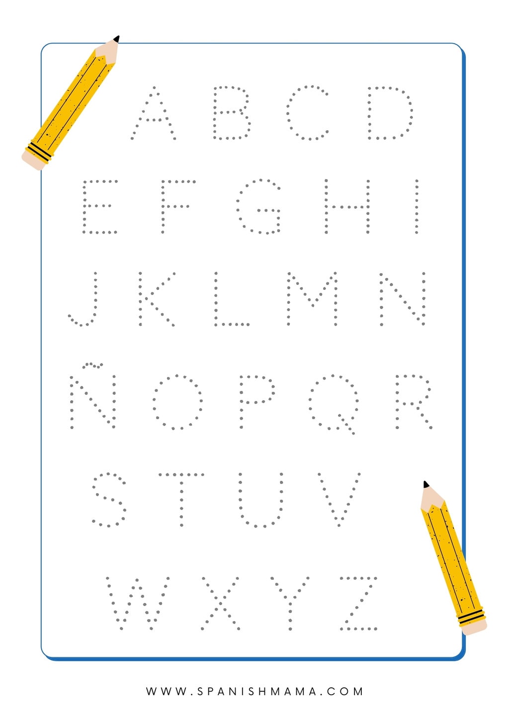 63 Alphabet In Spanish Worksheet 8