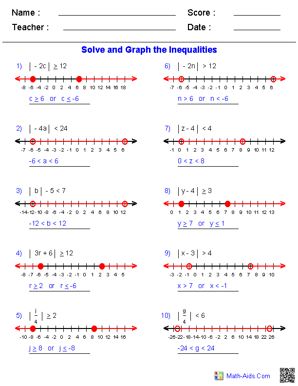 63 Single Step Equations Worksheet 19