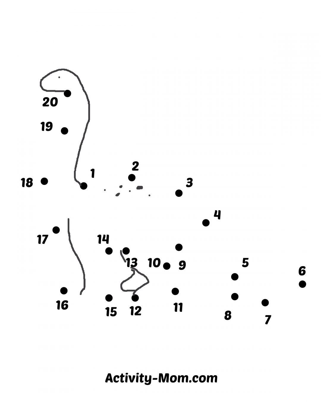 64 Connect The Dot Worksheets 35