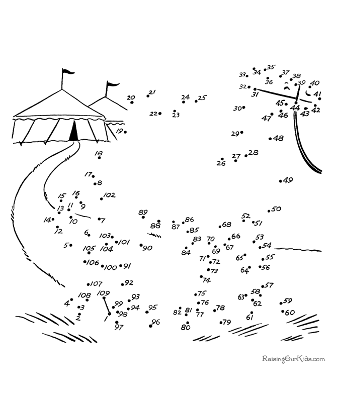 64 Connect The Dot Worksheets 49