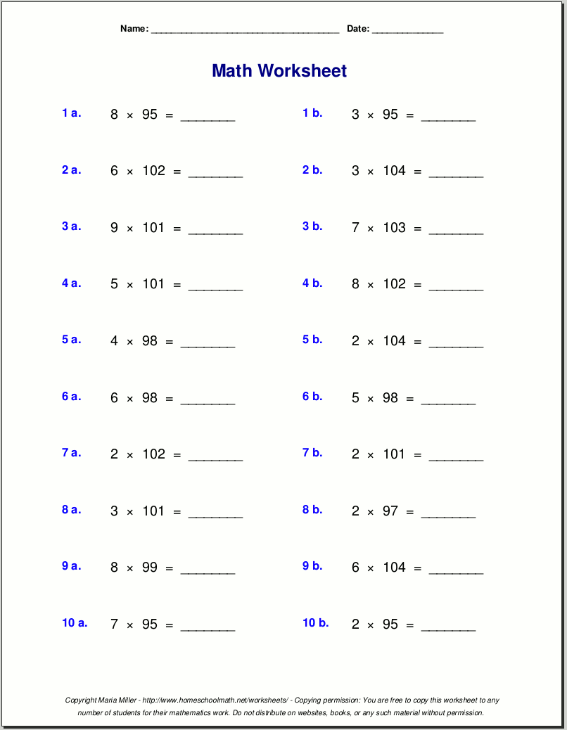 76 Multiply By Decimals Worksheet 70