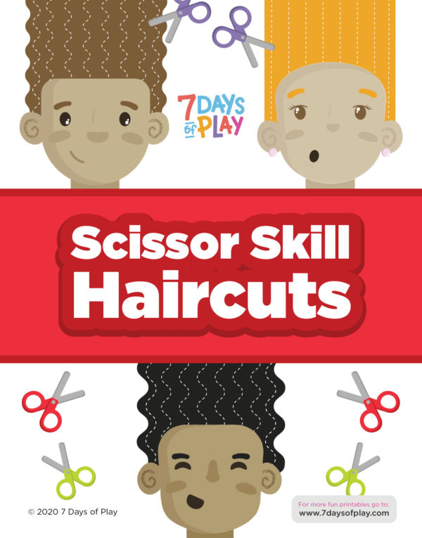 80 Scissor Skills Haircut Worksheets 3