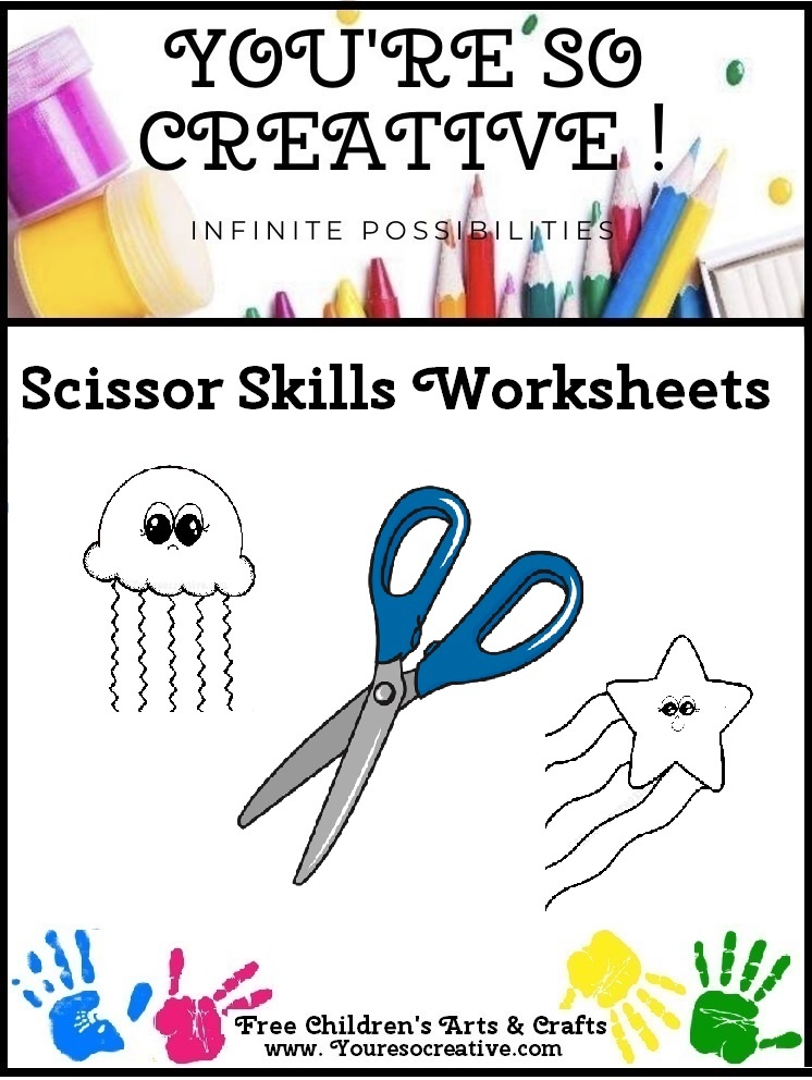 80 Scissor Skills Haircut Worksheets 48