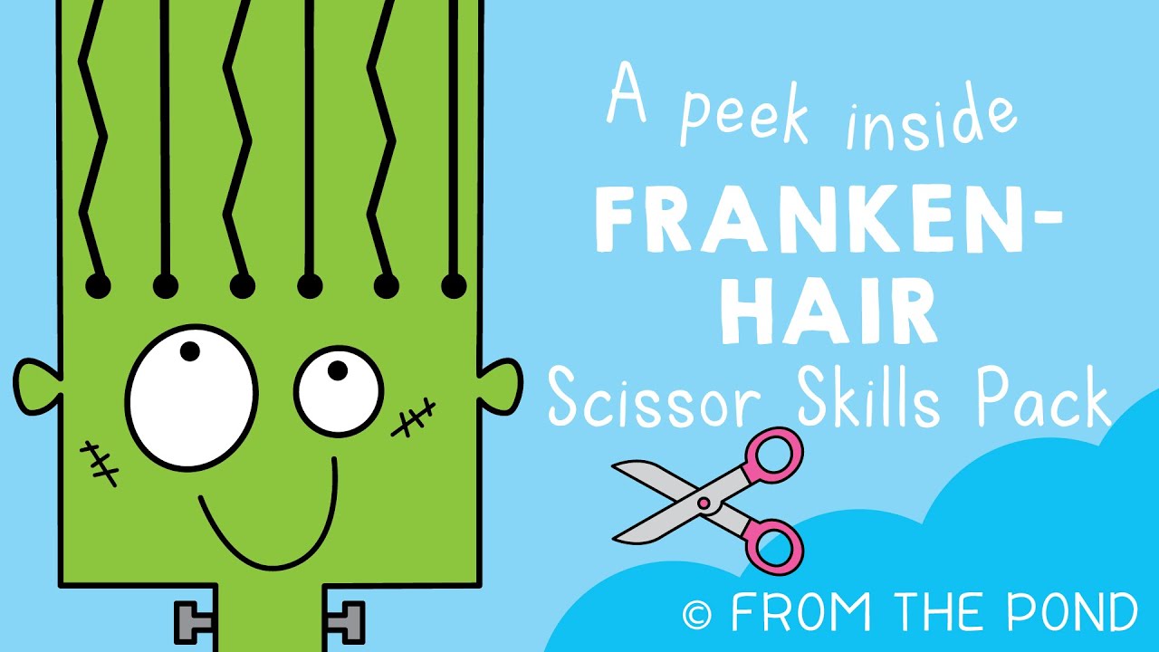 80 Scissor Skills Haircut Worksheets 63