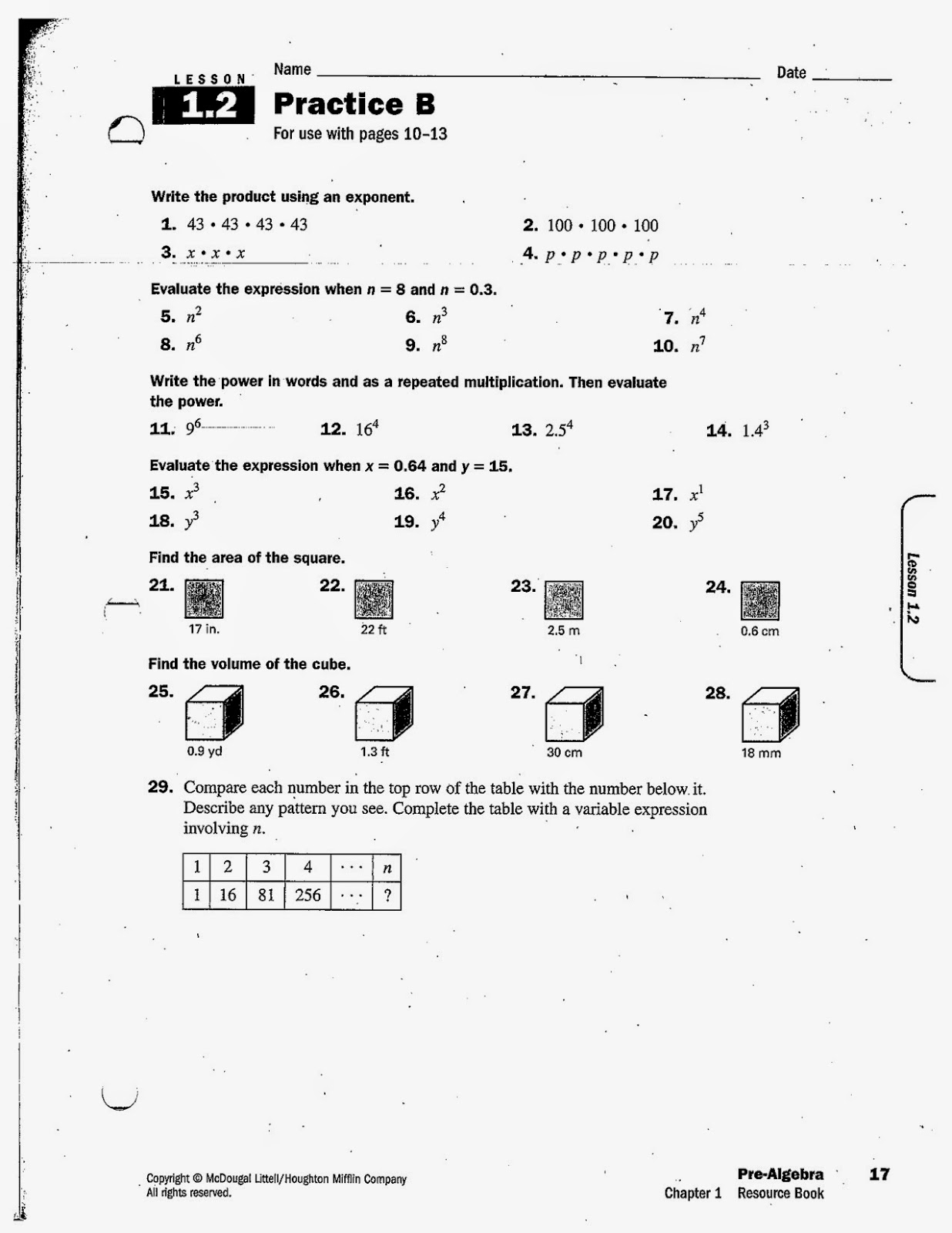 Best 60+ Math Worksheets 8Th Grade 33