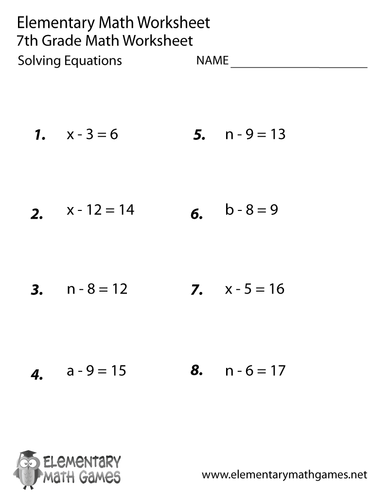 Best 60+ Math Worksheets 8Th Grade 43