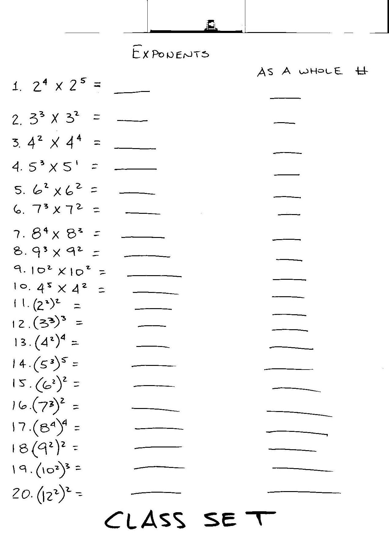 Best 60+ Math Worksheets 8Th Grade 50