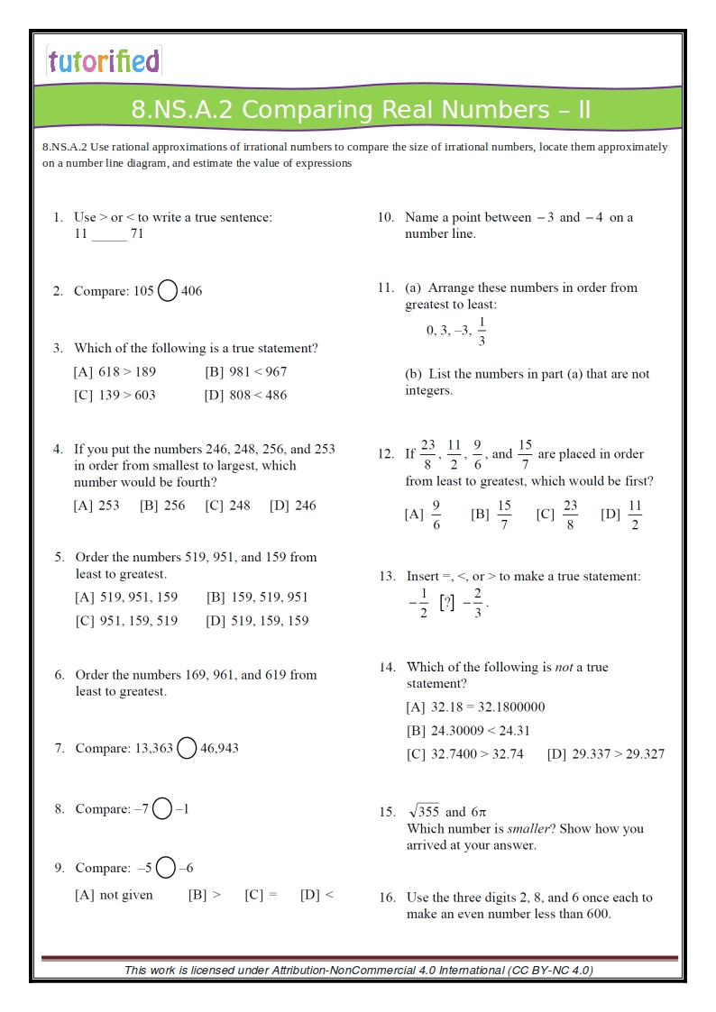 Best 60+ Math Worksheets 8Th Grade 63