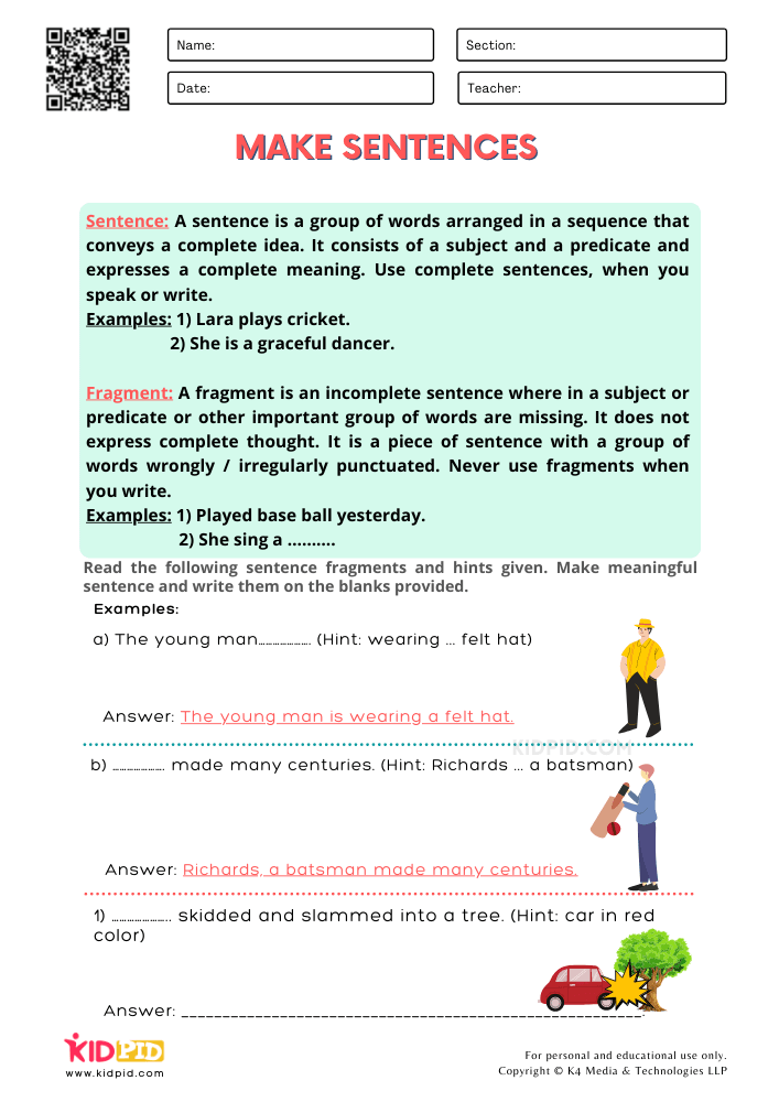 Best 65 Sentence Or Fragment Worksheet 45