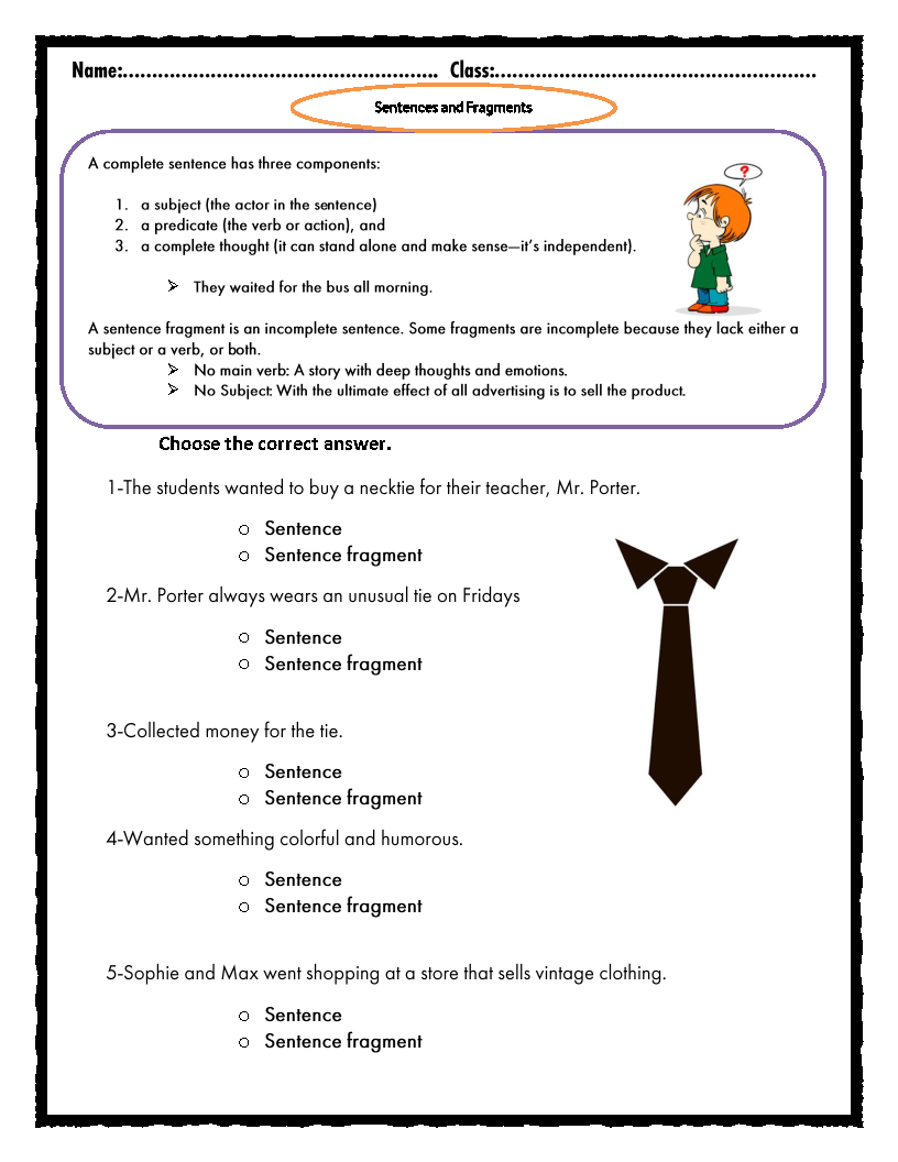 Best 65 Sentence Or Fragment Worksheet 58